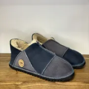 Picture of Sheepskin Slippers | Indigo / Slate | Size 4