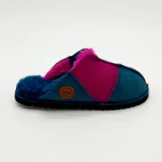 Picture of Sheepskin Mules | Magenta / Teal | Size 3