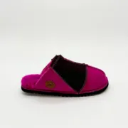 Picture of Sheepskin Mules | Magenta / Port | Size 7