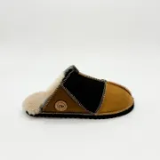 Picture of Sheepskin Mules | Bark / Spice / Mocca | Size 8