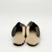 Picture of Sheepskin Mules | Bark / Spice / Mocca | Size 8