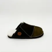 Picture of Sheepskin Mules | Mocca / Willow / Indigo | Size 8