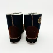 Picture of Sheepskin Shorties | Bark / Slate with Braid | Size 4