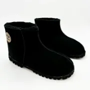 Picture of Sheepskin Shorties | Black | Size 10