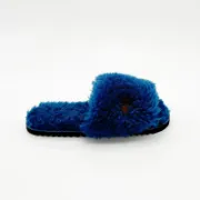 Picture of Sheepskin Slides | Teal | Size 4