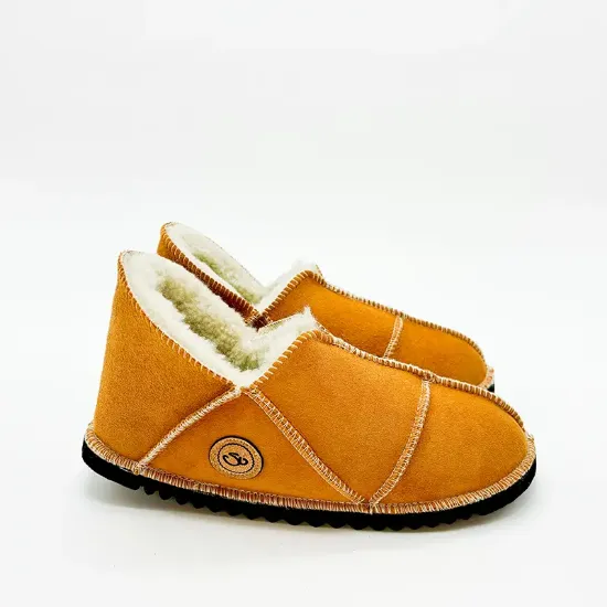 Picture of Sheepskin Slipper | Burnt Honey | Size 6