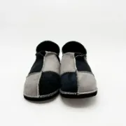 Picture of Sheepskin Slipper | Indigo / Grey | Size 10