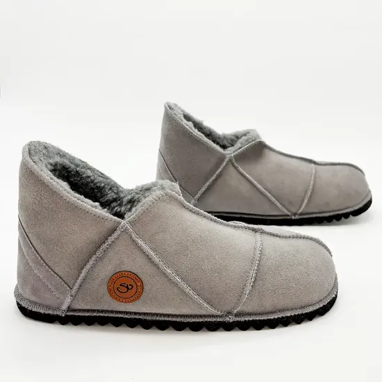 Picture of Sheepskin Slipper | Grey | Size 10