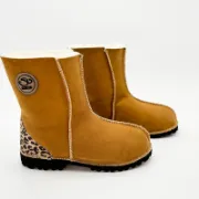 Picture of Traditional Boots | Spice with Leopard Heel | Size 5