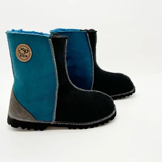 Picture of Traditional Boots | Indigo / Teal / Grey | Size 9